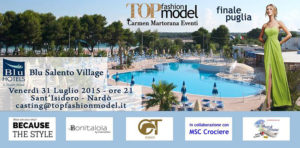 Finale Puglia Top Fashion Model